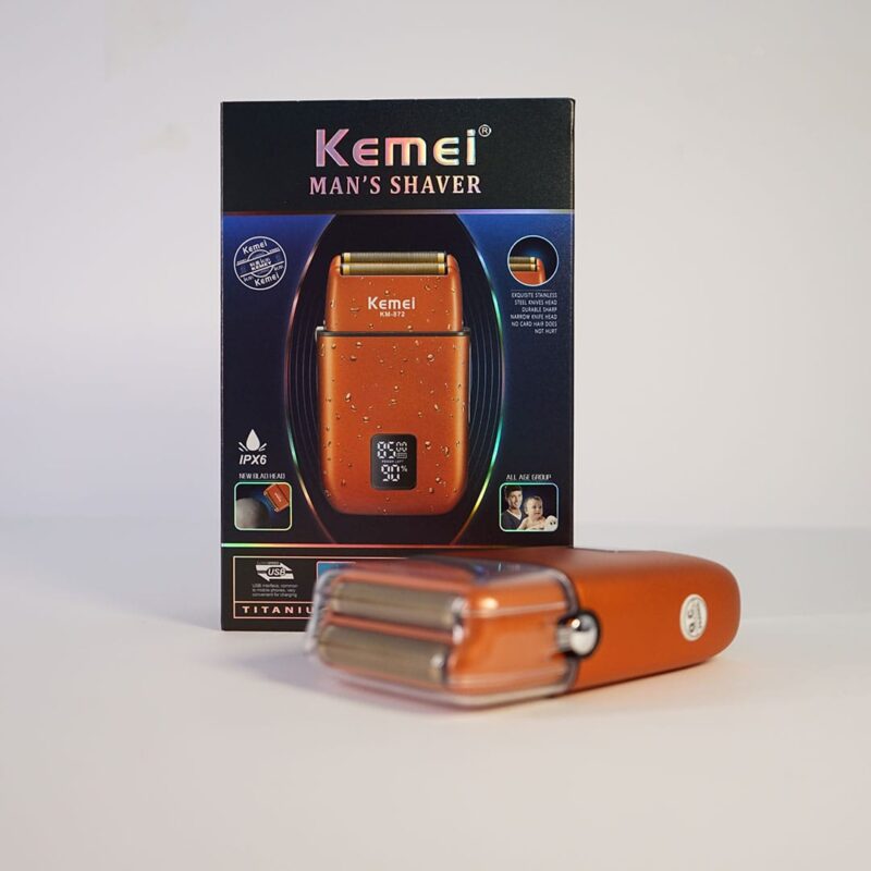 ماكينة حلاقة وتشذيب الشعر من kemei