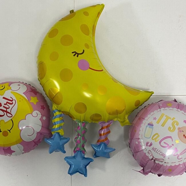 بلالين هيلوم على شكل هلال