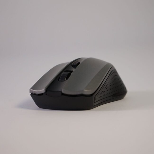 ماوس كمبيوتر لاسلكي صغير بدون ضوضاء 2.4 جيجاهرتز مريح