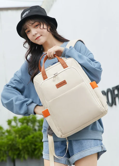 15.6 Inch Oxford Fabric Waterproof Laptop Backpack for unisex Travel College Style - Image 7