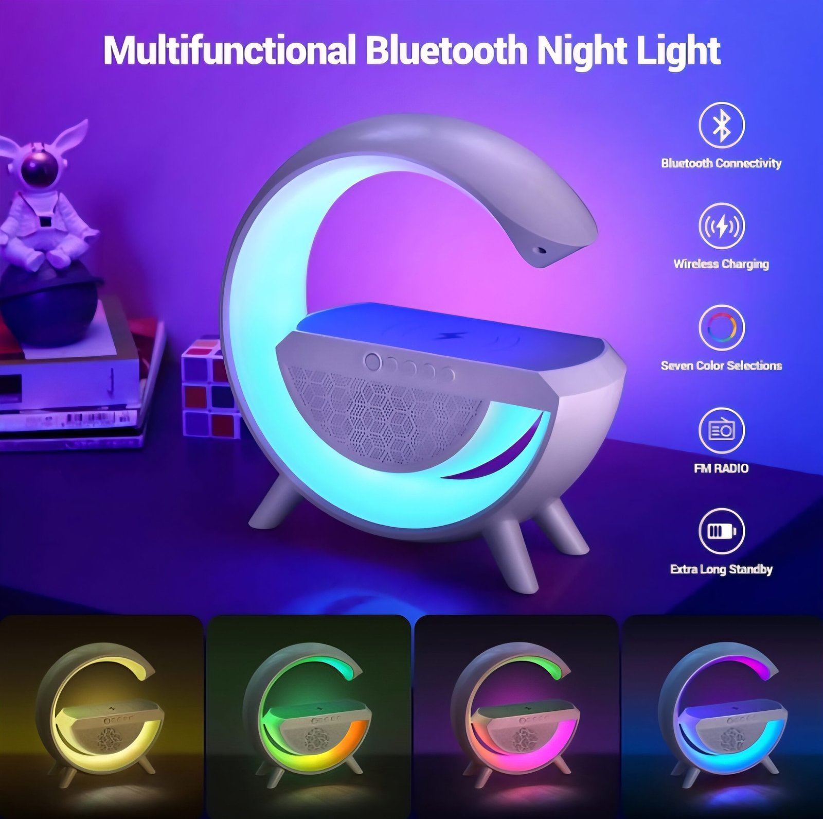 Night Light Led Bluetooth Speaker Amazon Portable Bluetooth