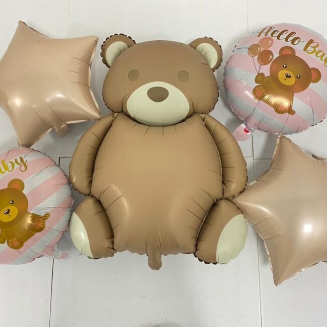 بلالين هيلوم للاطفال على شكل دبدوب