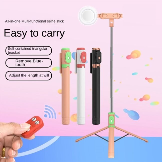 A “BT” type wireless selfie stick is made from stainless steel. The Silvi stick uses to take photos or videos from a distance further than the length of the average arm, allowing you to include more people or background in the picture. This stick features an extended and foldable design, making it built-in, lightweight and easy-to-load. It can also be converted into a phone’s three-story stand, providing a constantness to take photos and video calls without using hands. Come with a separate Bluetooth-powered remote, allowing you to control the remote camera. Compliment with most smartphones operating with iOS and Android.