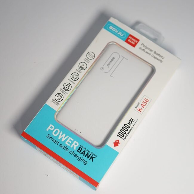 باور بانك 10000ml شاحن سريع - ابيض