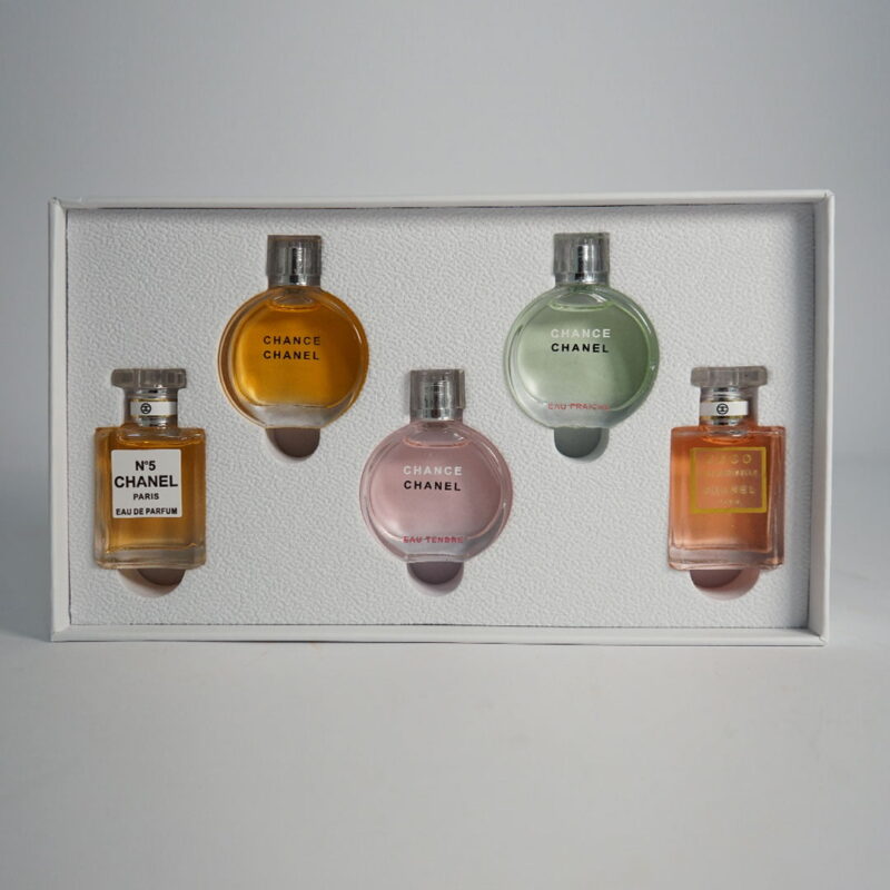 مجموعة عطور من شانيل خمس قطع - 7.5 مل