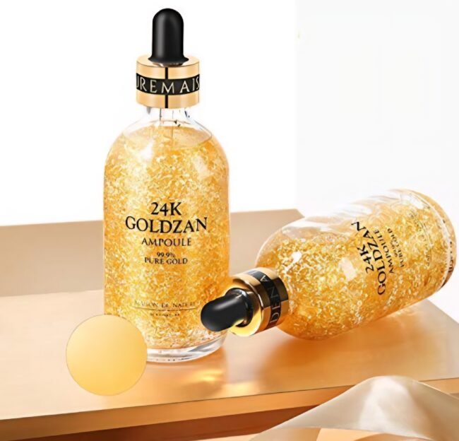  24k GOLDZAN AMPOULE 99.9% Pure Gold Serum من Maison de Nature.  - Image 6