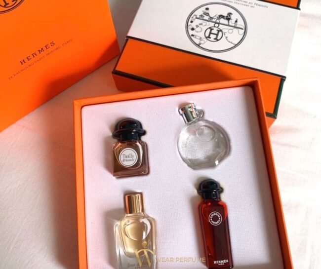 مجموعة عطور نسائية من هيرميس - 4 قطع7.5مل
