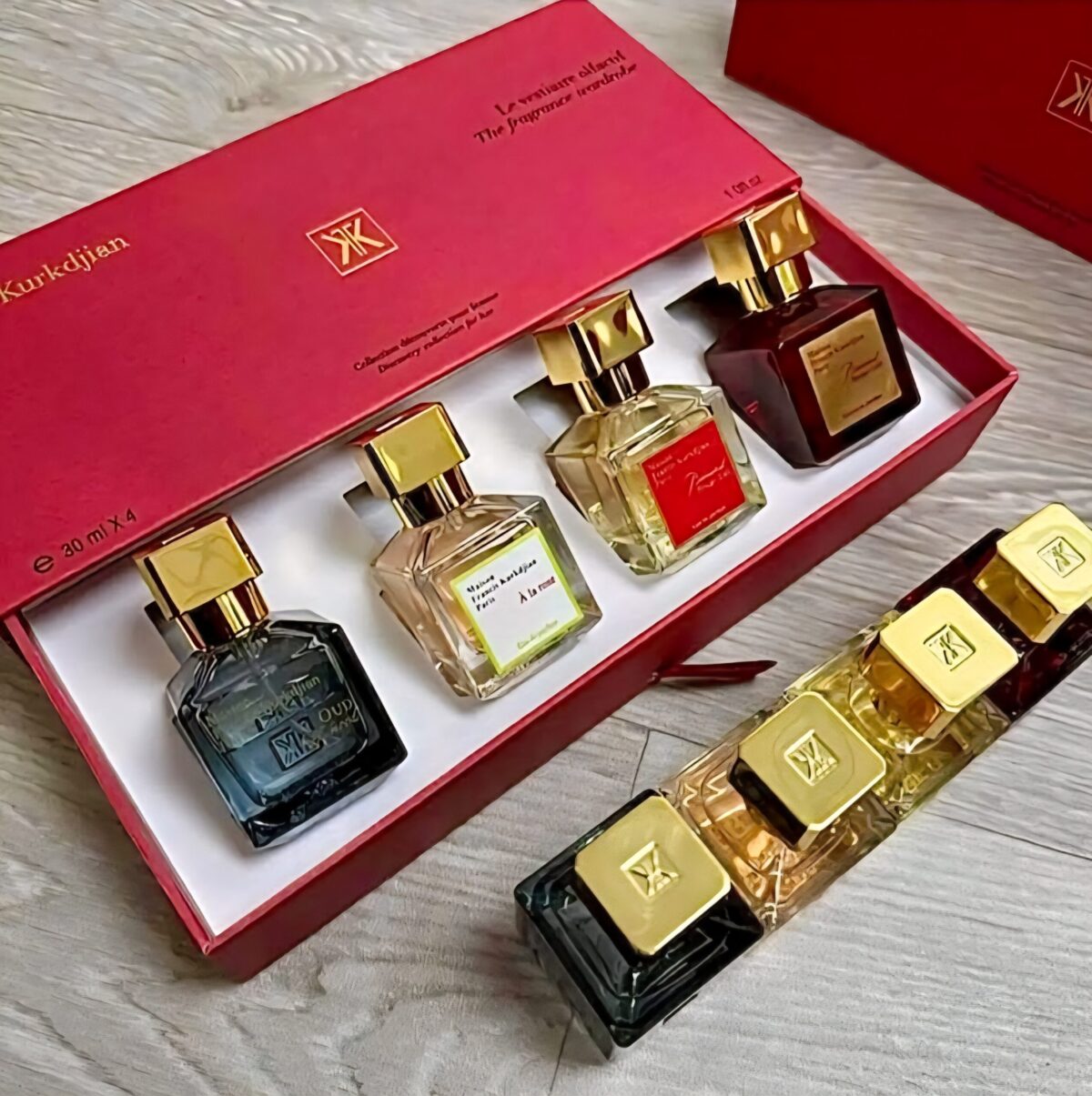 مجموعة عطور "باكارات روج 540" من ميزون فرانسيس كوركدجيان. 