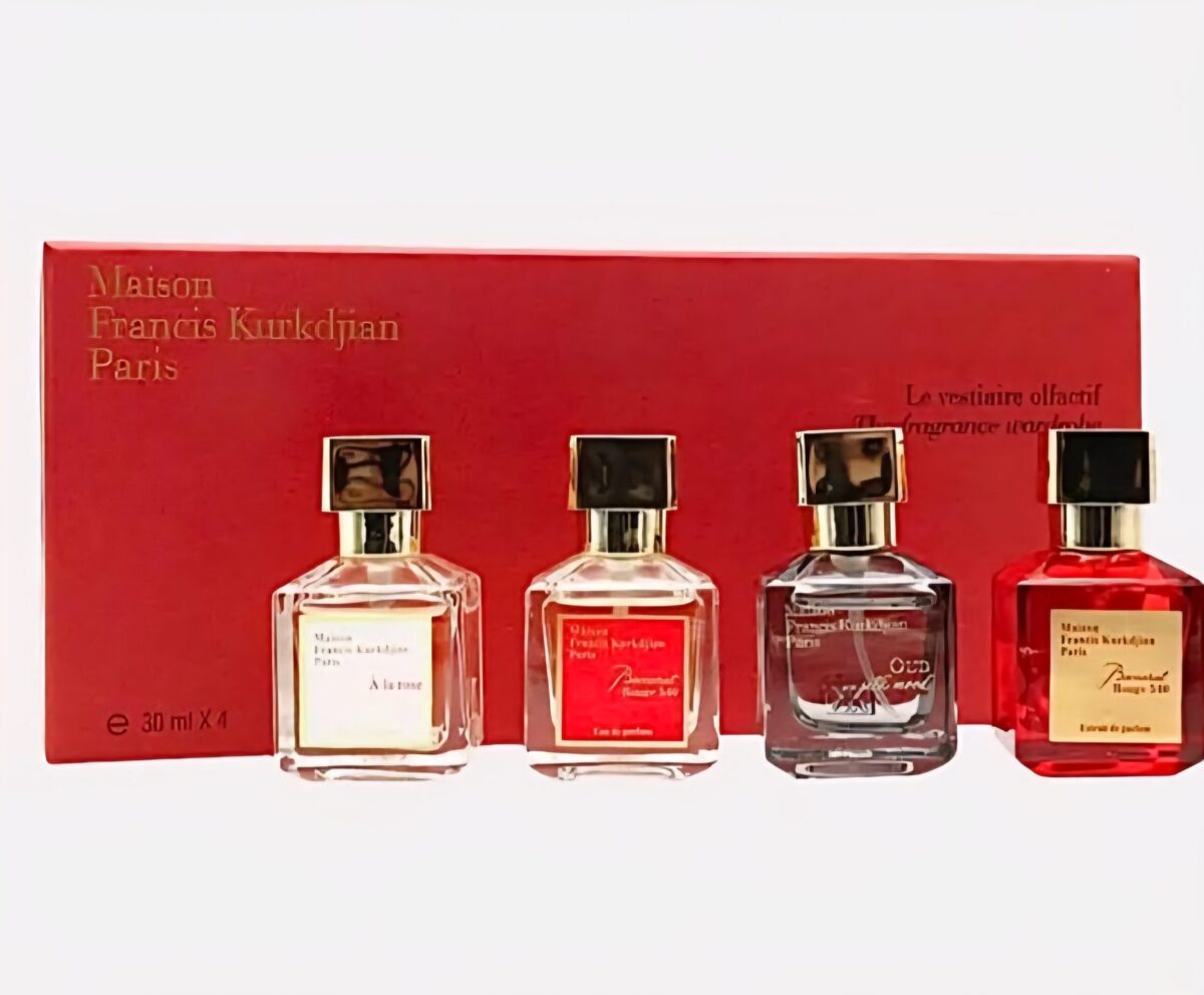 ⁦مجموعة عطور "باكارات روج 540" من ميزون فرانسيس كوركدجيان. ⁩ - الصورة ⁦4⁩